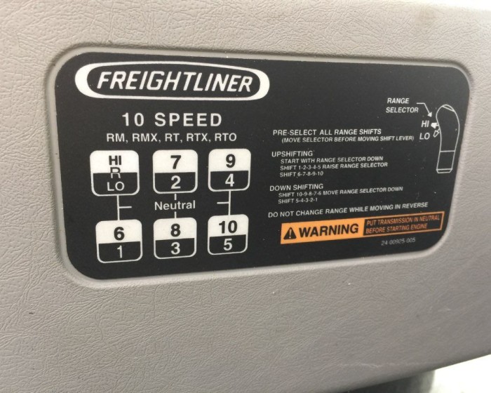 2012 FREIGHTLINER CORONADO DUMP TRUCK