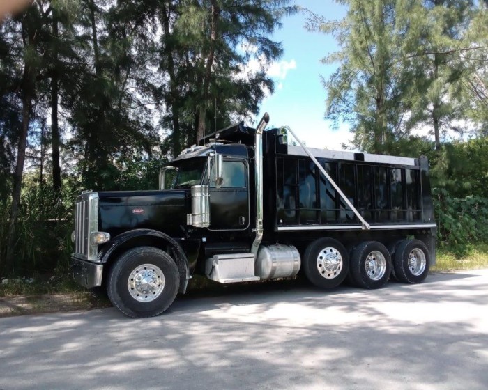 2008 PETERBILT 388 DUMP TRUCK TRI-AXLE