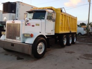 1993 PETERBILT  DUMP TRUCK