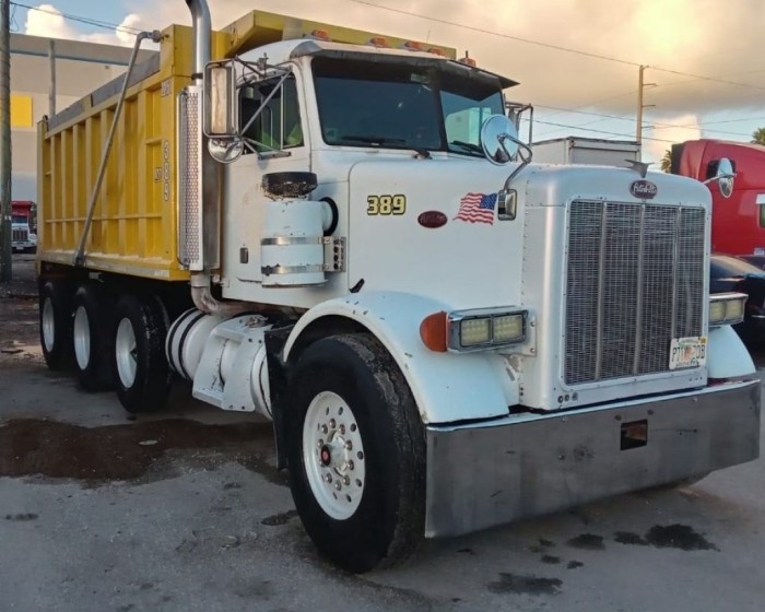 1993 PETERBILT  DUMP TRUCK