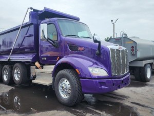 2018 PETERBILT 579 DUMP TRUCK