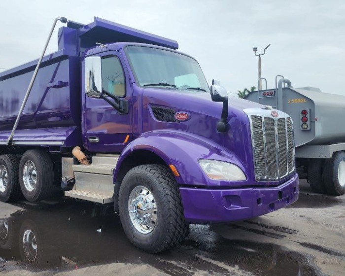 2018 PETERBILT 579 DUMP TRUCK