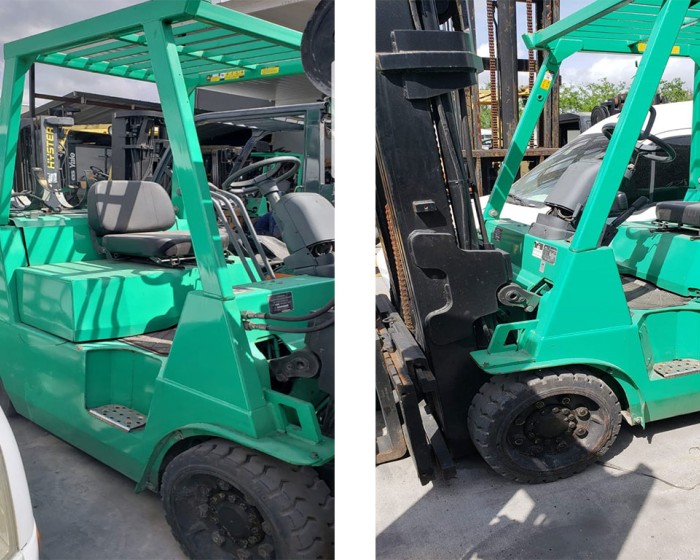 2002 MITSUBISHI FORKLIFT FGC40K