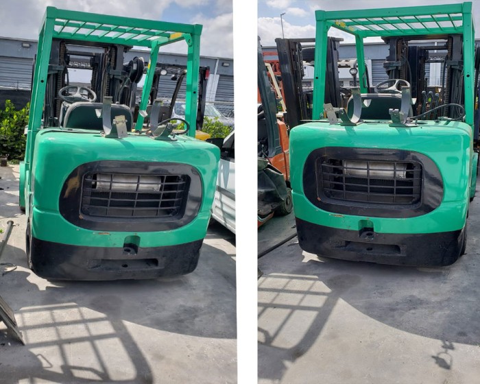 2002 MITSUBISHI FORKLIFT FGC40K