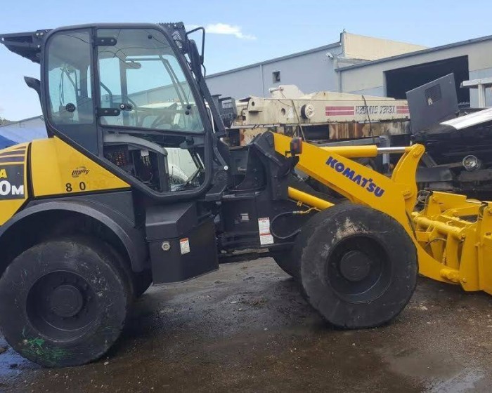2009 KOMATSU W100 WHEEL LOADER