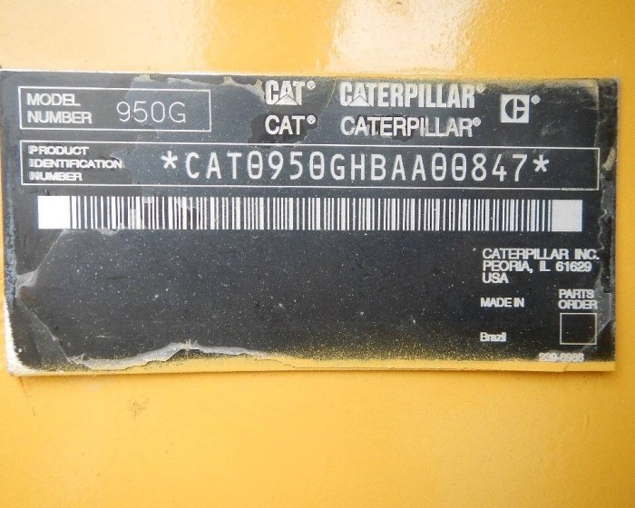 2005 CATERPILLAR 950G  WHEEL LOADER