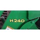 2017 JOHN DEERE H240 FRONT END LOADERS