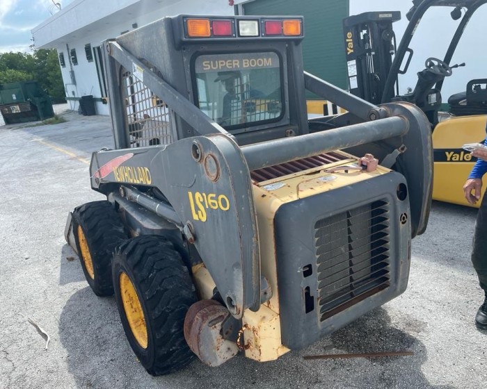 2009 NEW HOLLAND LS160 SKID STEER