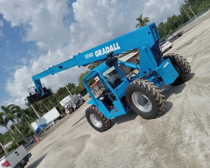 2002 GRADALL 524D TELE HANDLER