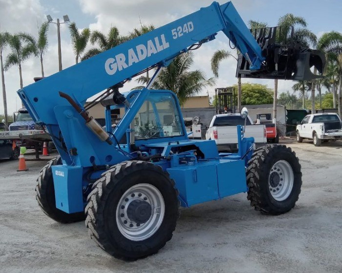 2002 GRADALL 524D TELE HANDLER