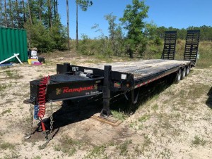 2020 RAMPANT TRI-AXLE TRAILER 35 FEET - 25TONS CAP.