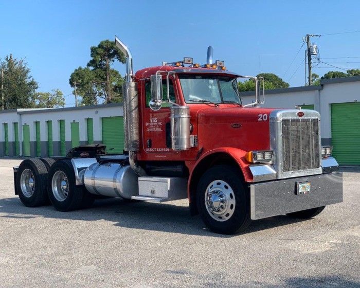 COMBO PACKAGE - 2007 PETERBILT TRUCK - TRAILER - PIGGYBACK