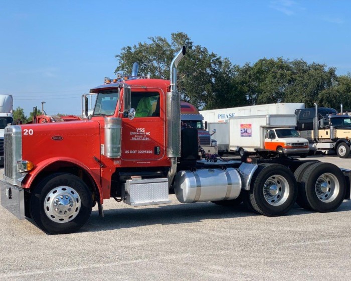COMBO PACKAGE - 2007 PETERBILT TRUCK - TRAILER - PIGGYBACK