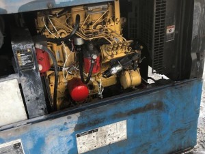 2011 MILLER BIG 40 DIESEL WELDING MACHINE TRAILER