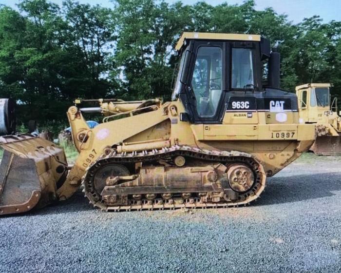 2003 CATERPILLAR 963C WHEEL LOADER