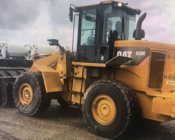 2011 CATERPILLAR 938H WHEEL LOADER