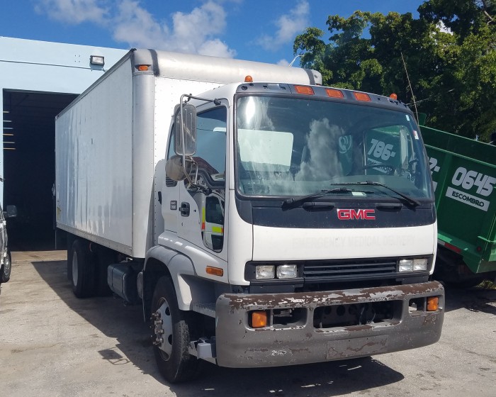 2006 ISUZU FVR BOX TRUCK