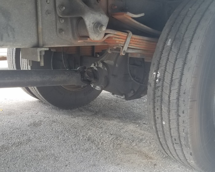 2006 ISUZU FVR BOX TRUCK