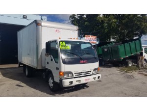 2005 ISUZU NPR DRY BOX TRUCK 