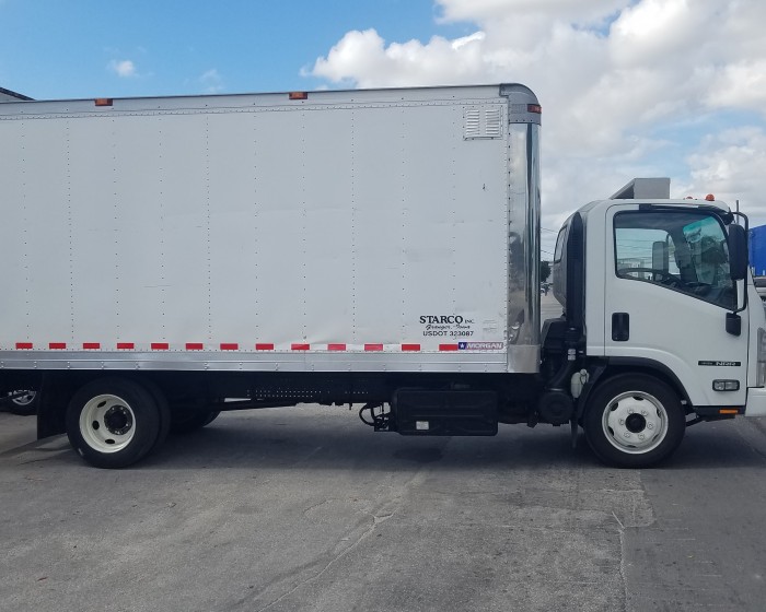 2011 ISUZU NRR DRY BOX TRUCK 