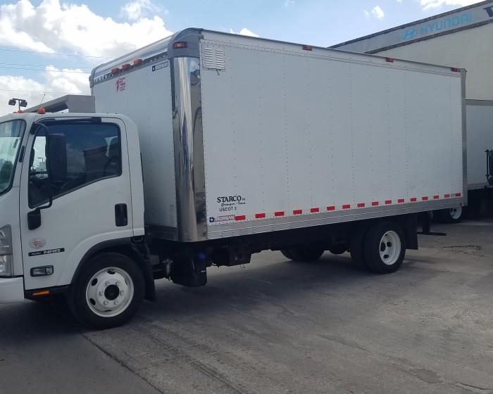 2011 ISUZU NRR DRY BOX TRUCK 