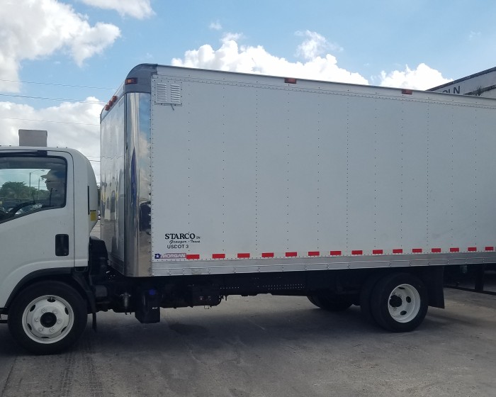 2011 ISUZU NRR DRY BOX TRUCK 