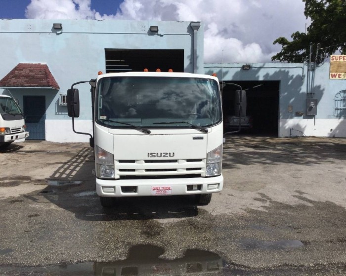 2013 ISUZU NRR FLATBED TRUCK 