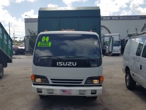 2004 ISUZU NPR-HD LANDSCAPE DUMP TRUCK
