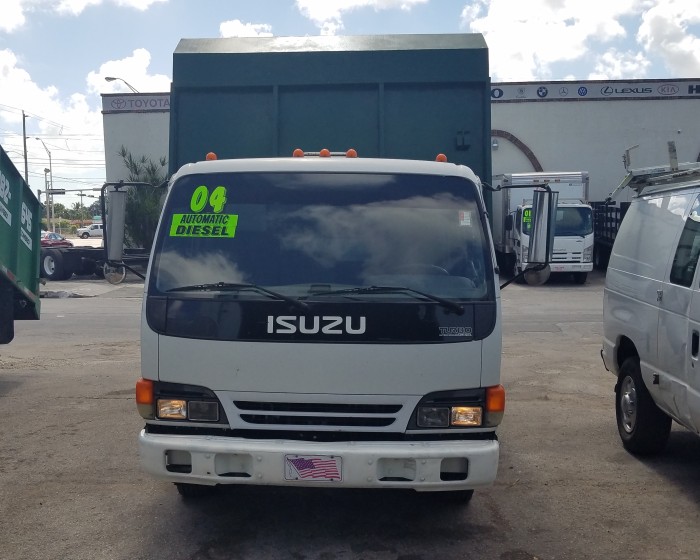 2004 ISUZU NPR-HD LANDSCAPE DUMP TRUCK