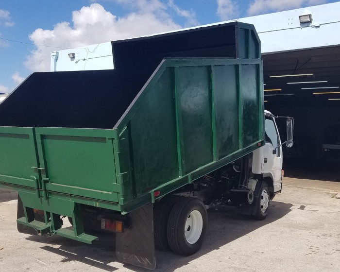 2004 ISUZU NPR-HD LANDSCAPE DUMP TRUCK