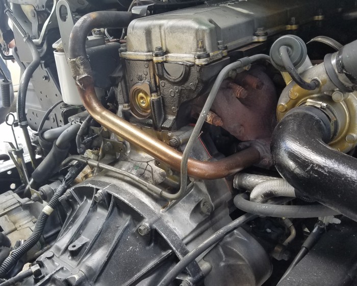 2004 ISUZU NPR-HD LANDSCAPE DUMP TRUCK