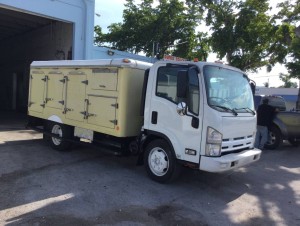 2010 ISUZU NRR REEFER BOX TRUCK 