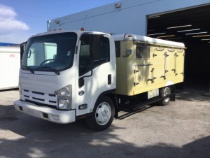 2010 ISUZU NRR REEFER BOX TRUCK 